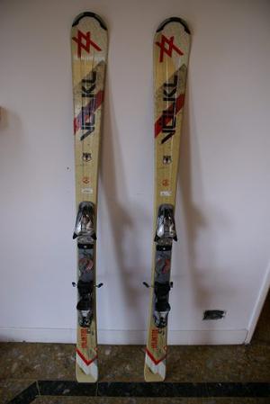 Volkl Skis Con Fijaciones + Bolsa Burton + Ski Poles Oferton