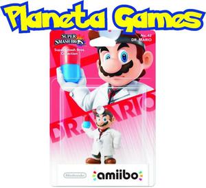 Amiibo Dr Mario Edicion Super Smash Bros Blister Cerrado