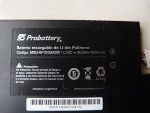 Batería P/netbook Probattery Mbli-ef10/3sv