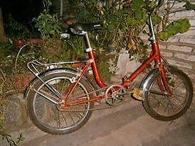 Bicicleta tipo Aurorita