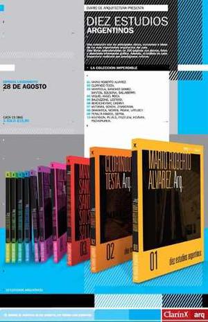 Coleccion 10 Estudios Argentinos - Clarin - Arquitectura