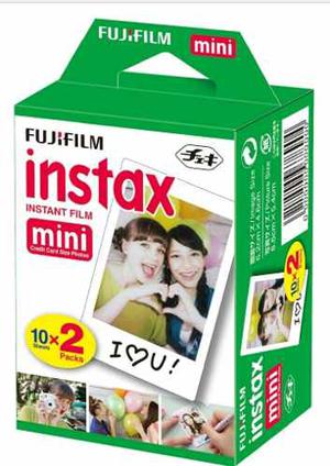 Film Rollo Pack 20 Fotos Instax Mini 8 Fujifilm Fuji