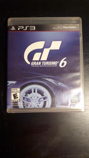 Juego de Ps3 Gran Turismo 6