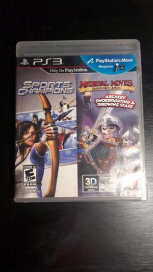 Juego de Ps3 Sport Champions / Medieval Movies