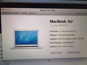 MacBook Air 11 pulgadas