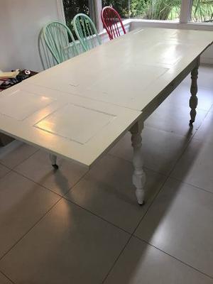 Mesa De Madera Extensible