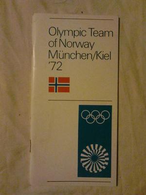 Olympic Team Of Norway Munchen/kiel 