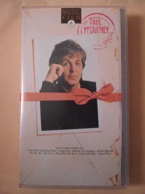 PAUL MCCARTNEY (BEATLES) EN VHS