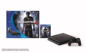 PLAY STATION 4 SLIM 500 GB + UNCHARTED 4
