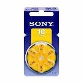 Pilas Sony Audiologia Pr-10-d6a Blister X 6