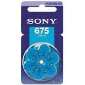 Pilas Sony Audiologia Pr-675 -d6a Blister X 6