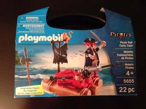 Playmobil Piratas  Valija De Balsa Pirata