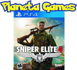Sniper Elite 4 Playstation Ps4 Fisicos Caja Cerrada