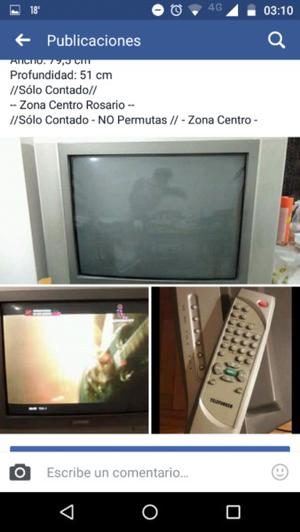 TV 29 '' Pantalla Plana - Excelente Estado. C/Control Remoto