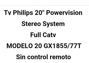TV Philips 20" powervision
