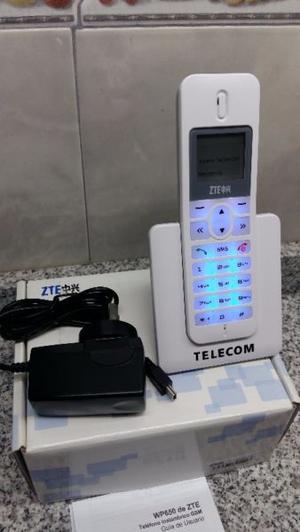 Telefono GSM ZTE 650 para lineas de Telecom y Personal