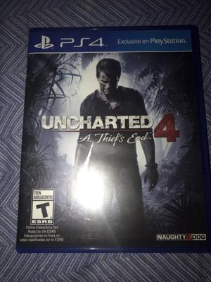 Uncharted 4 juego físico