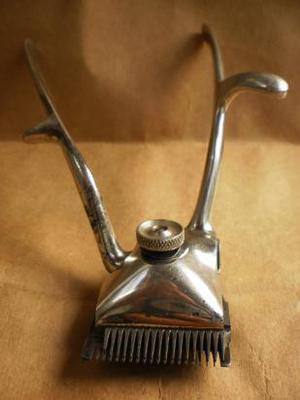 cortadora de pelo manual alemana, marca delta solingen