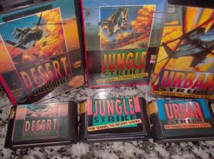 juegos de sega urban,jungle y desert strike