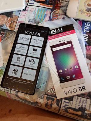 Blu Vivo 5r 32gb 8 Nucleos Huella Dactilar Edge 4g Lte 3g Ra