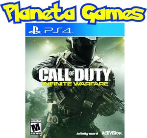 Call of Duty Infinite Warfare Playstation Ps4 Fisicos Caja