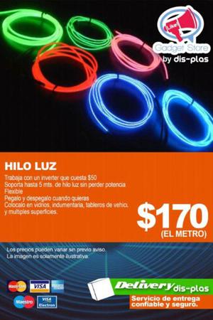 HILO LUZ X METRO