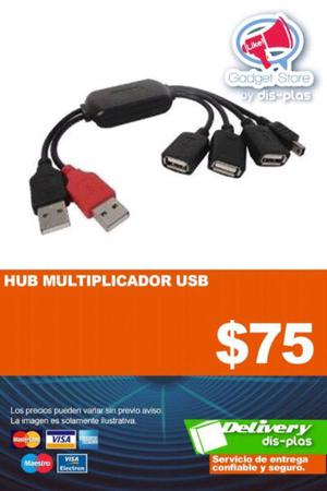 MULTIPLICADOR USB, Y ENTRADAS USB