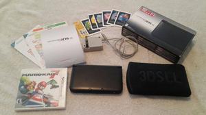 Old Nintendo 3ds XL en caja Original + Mario Kart 7 + Funda