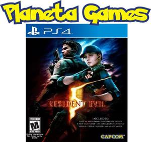 Resident Evil 5 Hd Playstation Ps4 Fisicos Caja Sellada