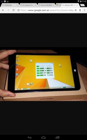 Tablet dual Windows​ 10 mas Android Kit Kat juntos con un