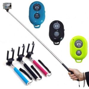 baston monopod selfies celular camara boton integrado