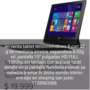 se vende tablet windows 8. 32 g de memoria interna +