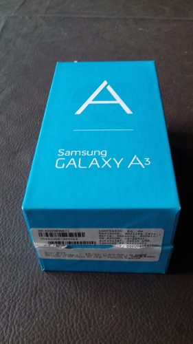 Caja Samsung Galaxy A3 Impecable