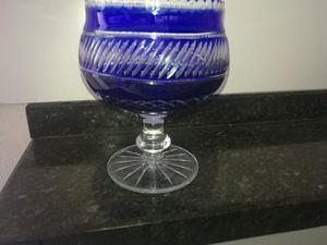 Copon Cristal Azul Bohemia Grande