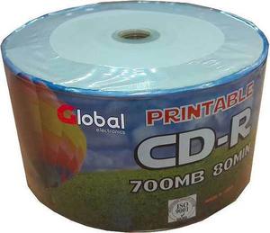 Discos virgen CD-R Printable Full Print 52x 700 Mb 80 Min X