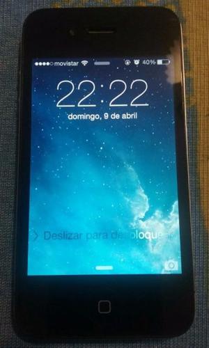 Iphone 4 32gb libre origen impecable sin detalles + funda