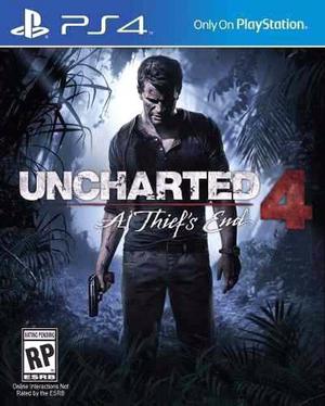 Juego Ps4 Uncharted 4: A Thiefs End - CD SELLADO