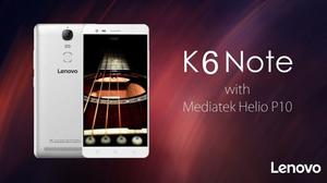 LENOVO K6 NOTE DUAL SIM, 3GB RAM, 32GB LECTOR DE HUELLA