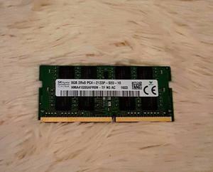 Memoria Sodimm 8gb Hynix mhz Ddr4