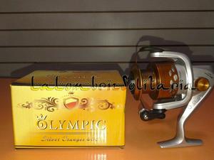 Reel Frontal Olympic Silver Orange 600 Nuevo Nuevo
