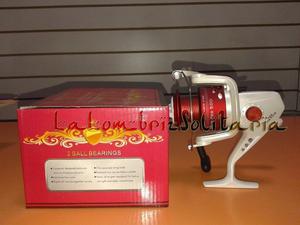 Reel Frontal Olympic White Red 400 Nuevo Nuevo