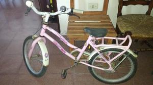 Vendo bicicleta para niña