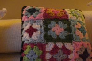 almohadones tejidos al crochet