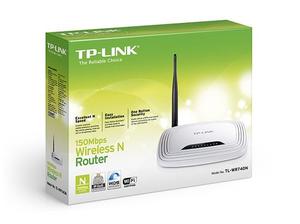 routers tplink modelo 740 n nuevos 150 mbps promo