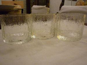 vasos de whisky 3 de cristal