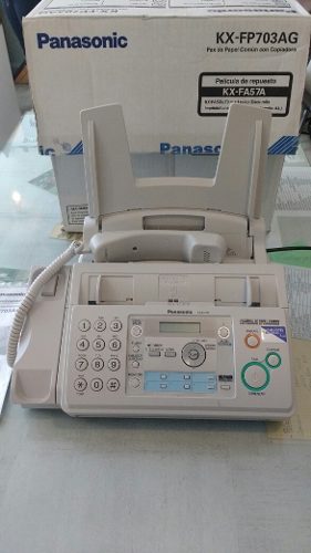 Fax Panasonic De Papel Comun Con Copiadora