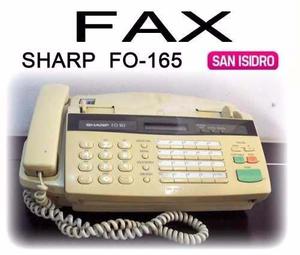 Telefono-fax Sharp Fo-165 Como Nuevo..!!