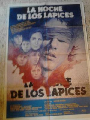 Afiche La Noche De Los Lapices ()