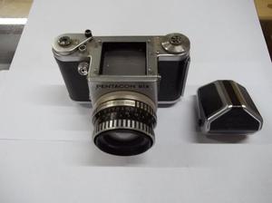 Camara Pentacon Six lente Carl Zeiss Jena estuche original