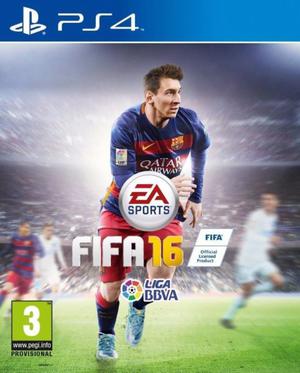 FIFA 16 PS4 FISICO-ORIGINAL. EXCELENTE ESTADO!! 3 MESES DE